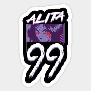 Alita - Warrior 99 Sticker